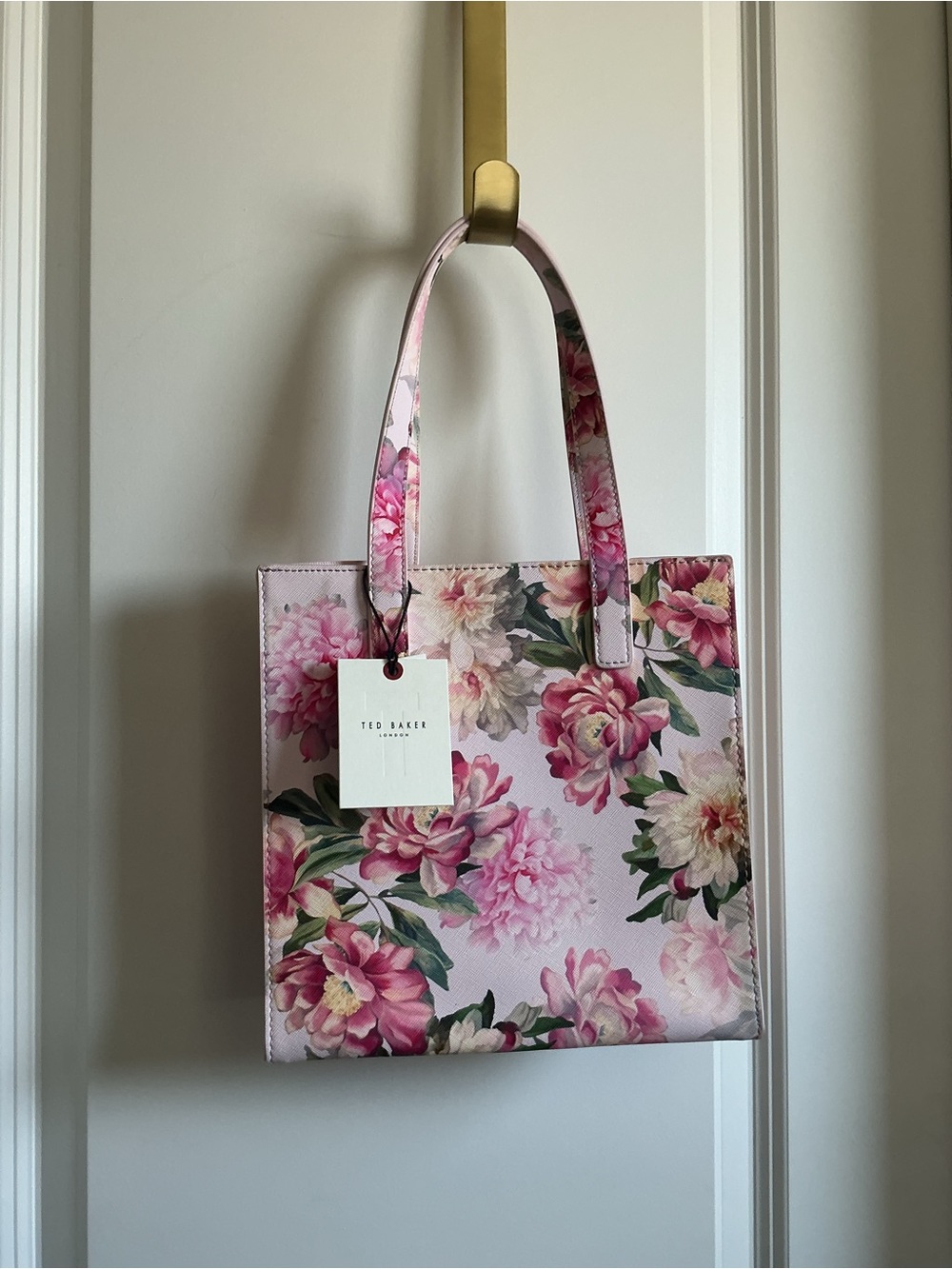 Ted Baker Pink Floral Small Tote